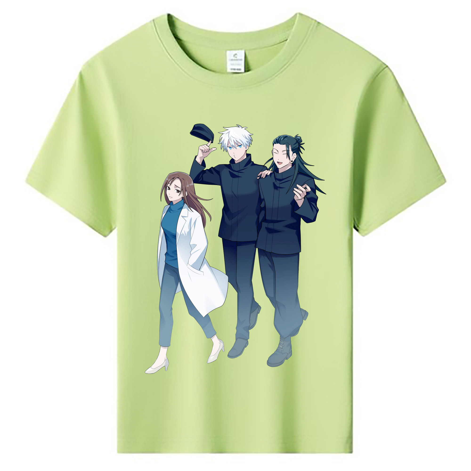（画像用） 呪術廻戦 Jujutsu Kaisen 綿100％キッズTシャツ（フロントプリント）